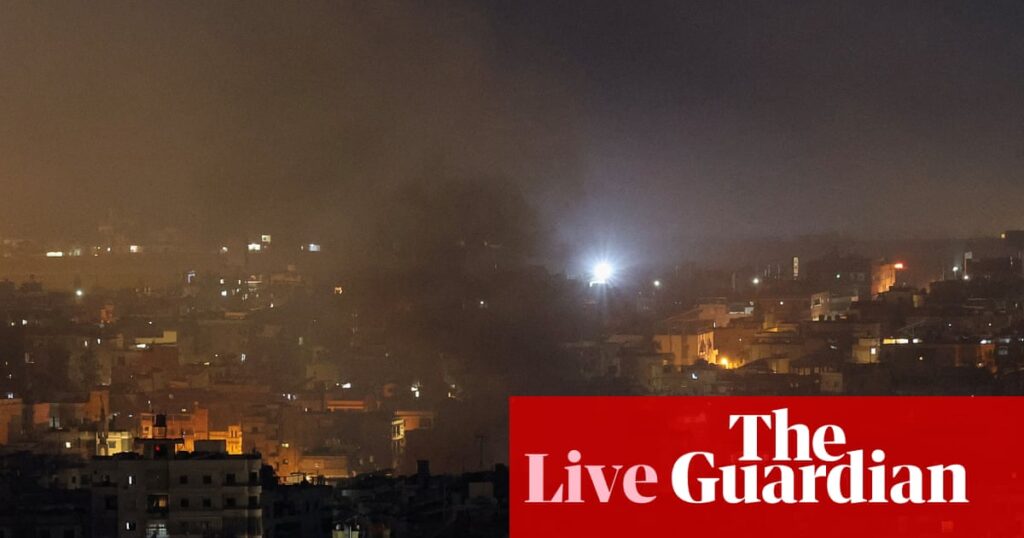 Middle East crisis live: Hezbollah claims to have hit Tel Aviv factory; more than 2,500 killed in Lebanon by Israel, officials says | Israel