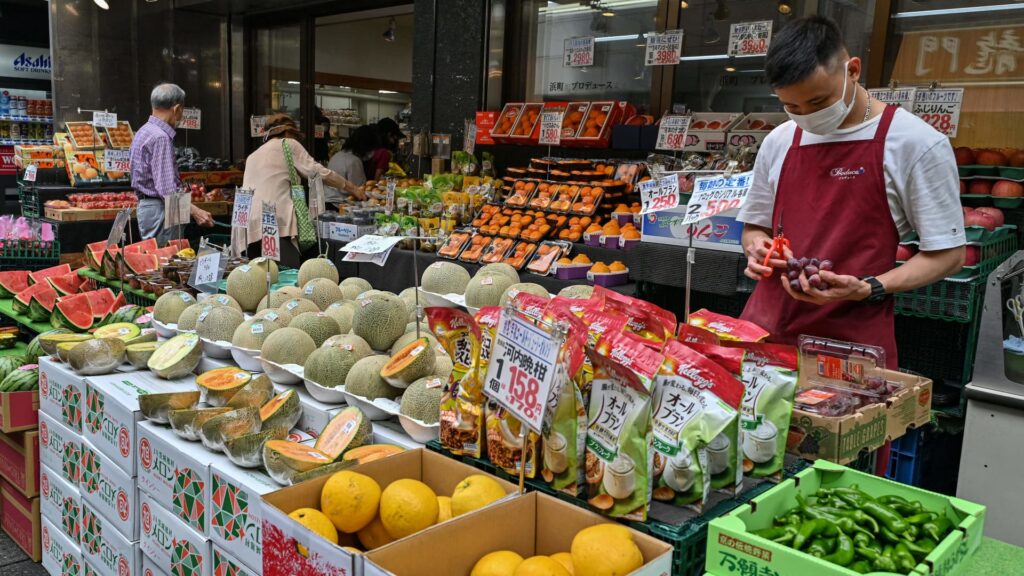 Japan October inflation rate falls, BOJ rate hike still on table