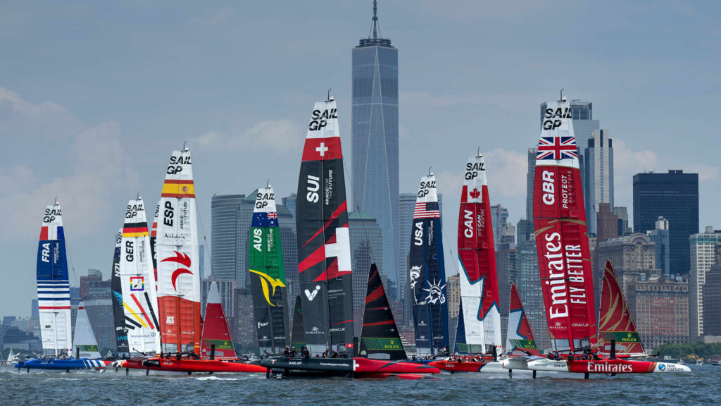 SailGP signs Rolex as title partner of global sailing competition