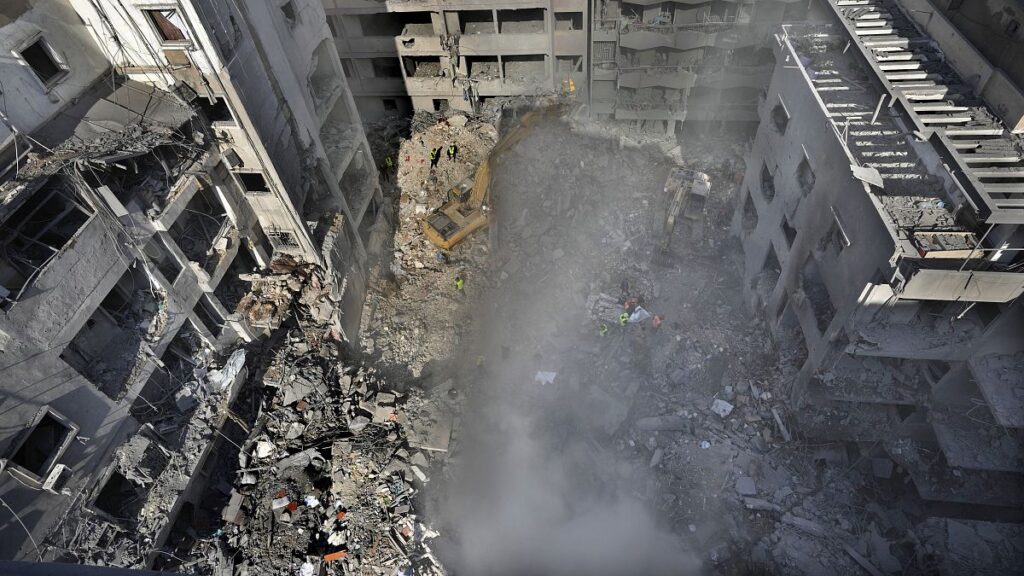 At least 20 people killed in Israeli air strikes on central Beirut neighbourhood