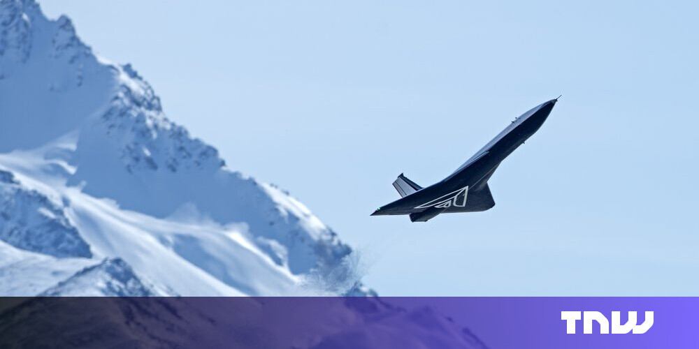 Rocket plane blasts through sound barrier on route to hypersonic flight 