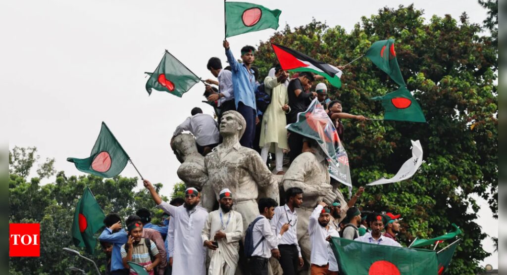 Wounded Bangladesh protesters receive robotic helping hand