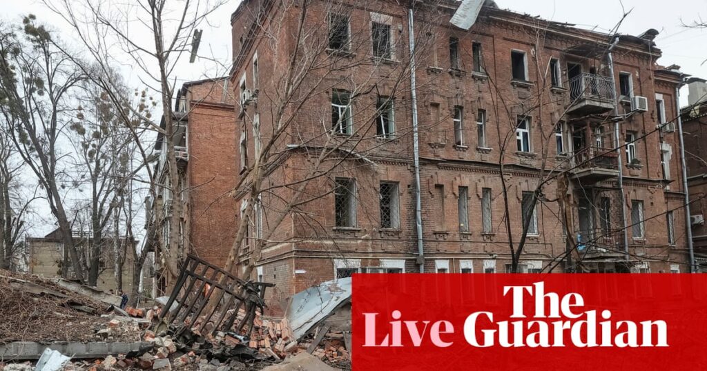 Russia-Ukraine war live: more than 20 injured in Russian attack on Kharkiv | Russia