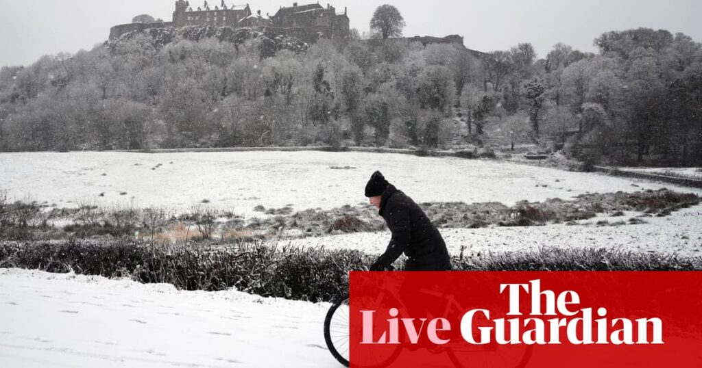 Storm Bert live: Met Office warns of ‘multiple hazard event’ with snow, ice and flood warnings for UK | UK weather