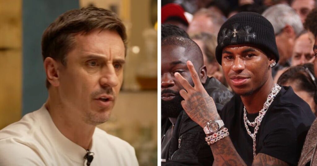 Man Utd: Gary Neville blasts Marcus Rashford over star’s holiday as Ian Wright bites back | Football | Sport