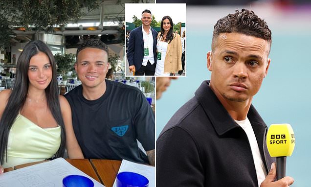 Jermaine Jenas's wife opens up about 'incredibly difficult' few months since sacked BBC star's sexting scandal and says their children have been her focus