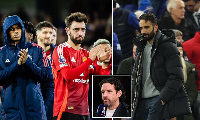 Revealed: The four players Ruben Amorim was 'really frustrated with' - as Owen Hargreaves spots reactions which show 'many won't be playing in five weeks time'