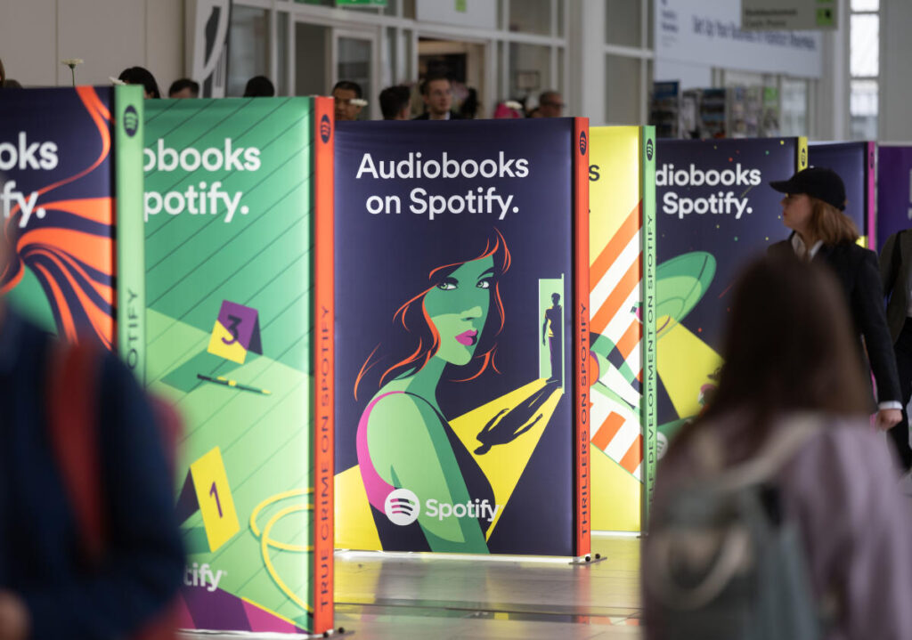 Spotify expands its audiobook library via a deal with publisher Bloomsbury