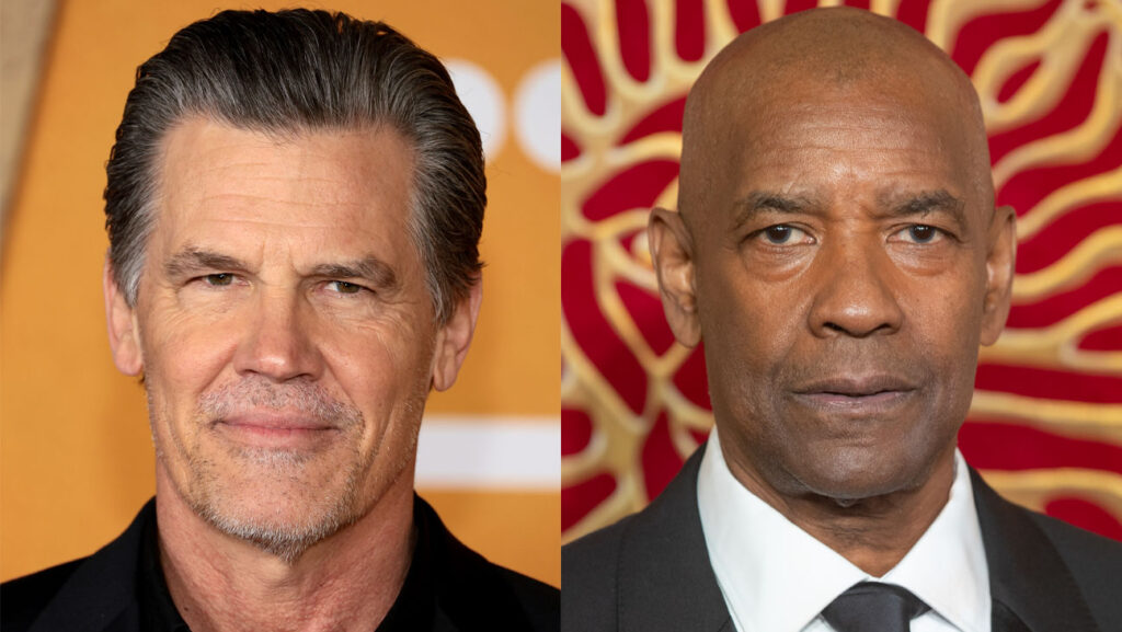 Josh Brolin and Denzel Washington