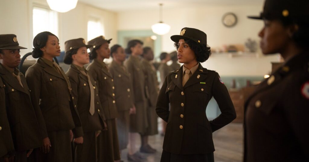 Kerry Washington Leads Women’s Army Corps Unit in The Six Triple Eight Trailer