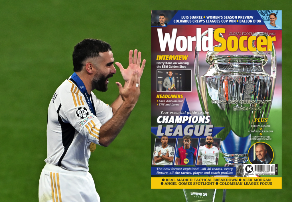 Out now: World Soccer October 2024