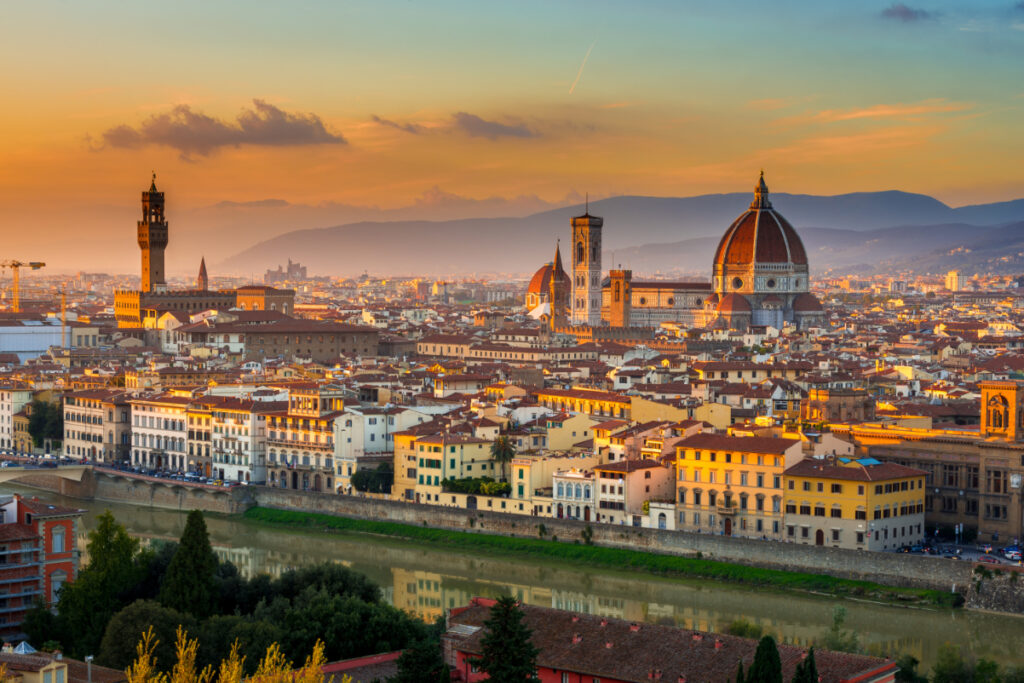 view of Florence, Italy