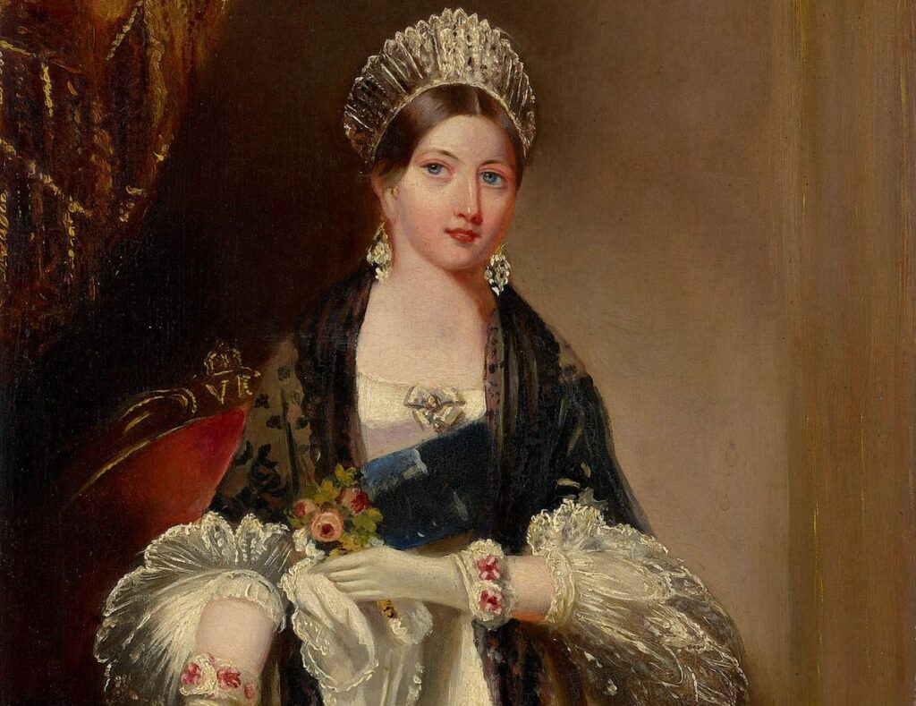 How an Engraving of Queen Victoria Ushered in the Era of the Bouquet Holder in England