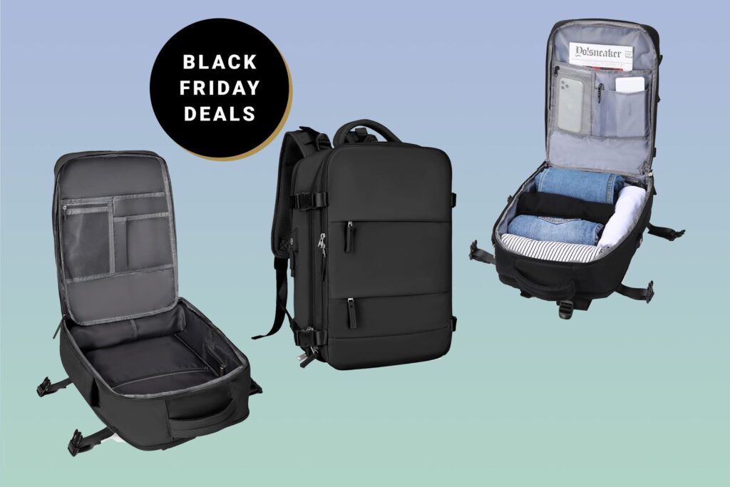 This Carry-on Backpack Is $26 for Black Friday