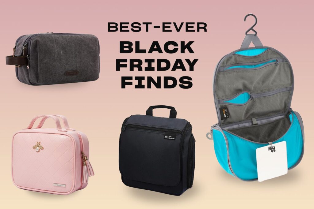 10 Best Toiletry Bags on Sale for Black Friday