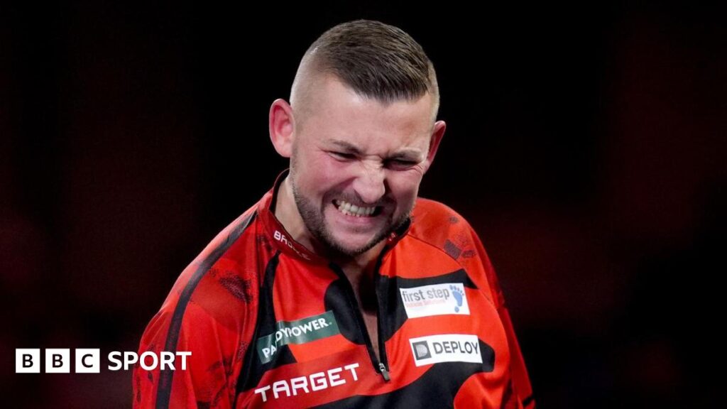 Nathan Aspinall at 2025 PDC World Championship