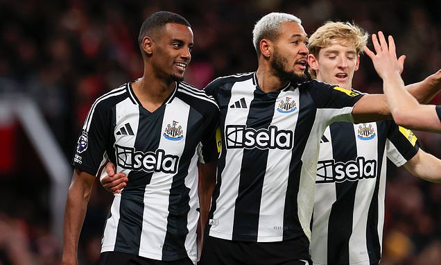 Man United vs Newcastle - Premier League: Live score, team news and updates as Red Devils fall TWO behind inside 20 minutes against in-form Magpies