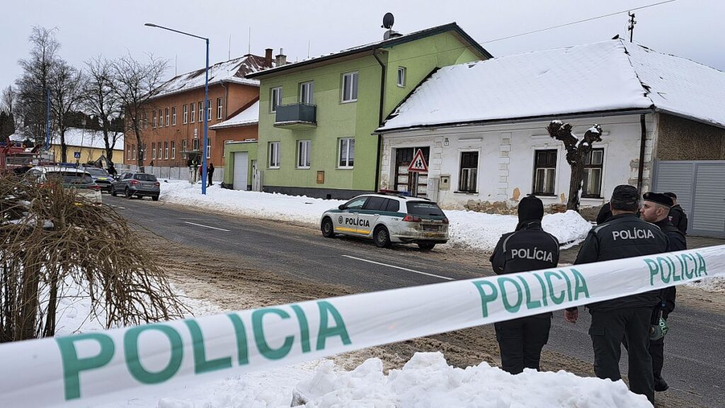Student detained after two people killed in school stabbing in Slovakia