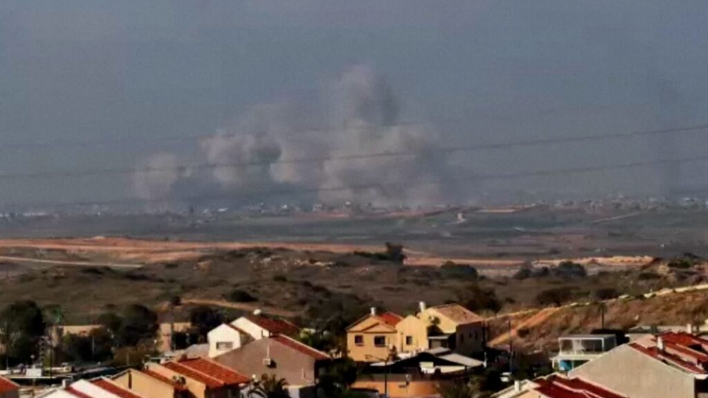Video. Israeli airstrikes in Gaza kill 72 as ceasefire delayed