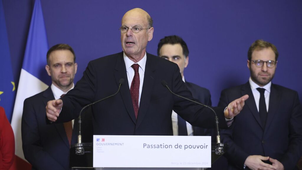 French finance minister Lombard outlines deficit target for new year