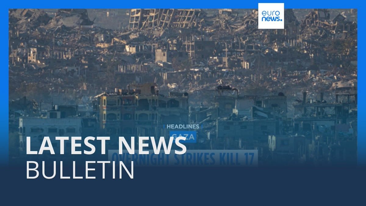 Video. Latest news bulletin | January 15th – Midday