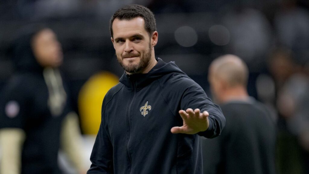 Saints QB Derek Carr (hand) out despite efforts, coach says