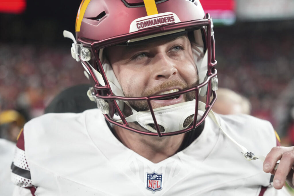 Commanders' Zane Gonzalez on his OCD after game-winning kick: 'It’s who I am, and it’s what I go through'