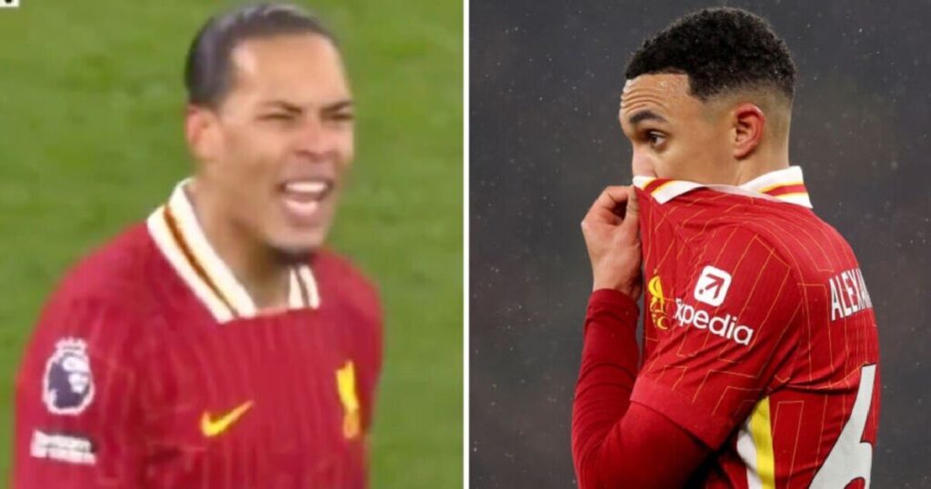 Van Dijk defends Alexander-Arnold after raging at Liverpool team-mate | Football | Sport