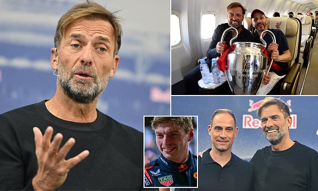 The end of Jurgen Klopp's quiet life: How former Liverpool boss was lured from the solitude of sun and padel to pick Max Verstappen's brain - and why he WON'T return to management