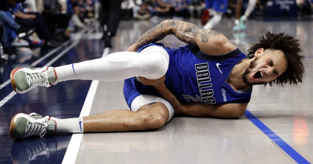 Dereck Lively Suffers Ankle Injury Four Minutes Into Mavericks vs. Denver Match