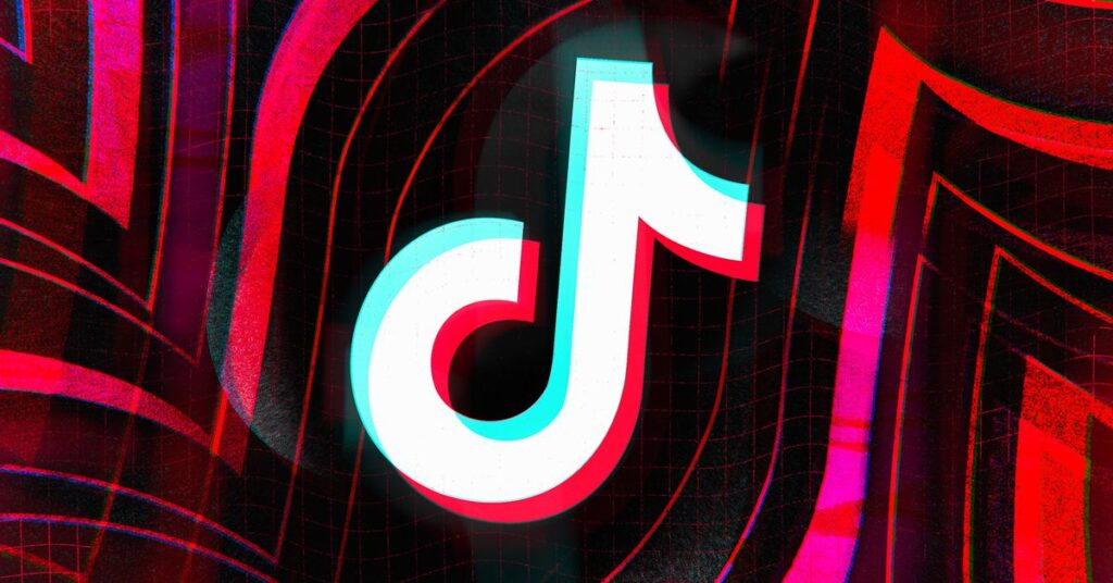 The TikTok logo