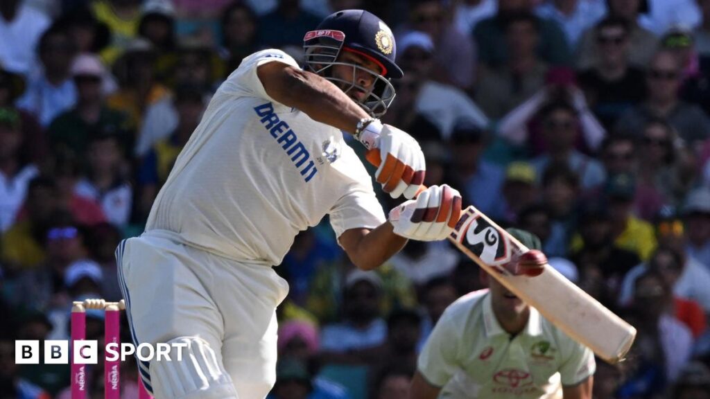 Rishabh Pant hits out at Sydney