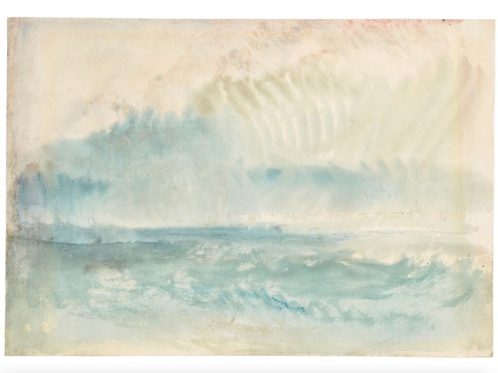 Someone Sent a Fuzzy Photo of a Painting to Christie's. It Turned Out to Be a Rare Watercolor by J.M.W. Turner