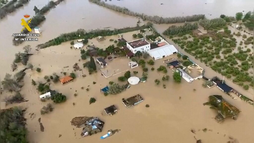 Rainstorm in Spain leaves at least one dead, areas flooded and hundreds evacuated