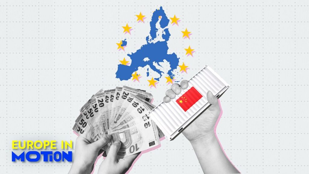 What are the most imported and exported products between China and the EU?