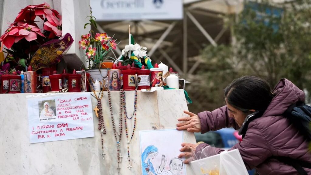 Pope to miss Angelus prayer for fifth Sunday in a row as he remains in hospital