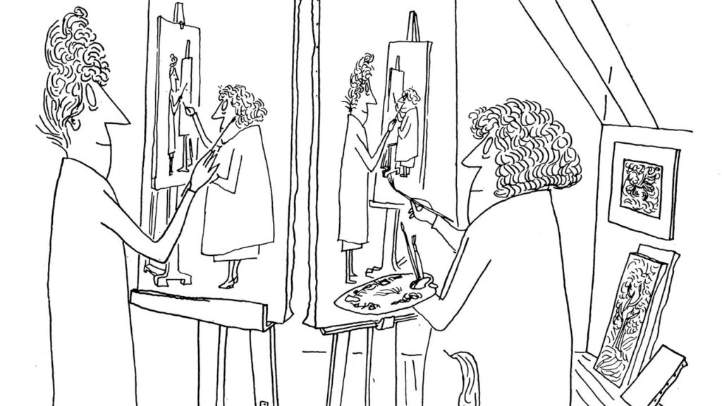 Saul Steinberg’s Masterful Language of Lines