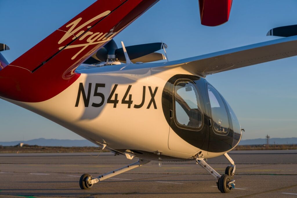 Virgin Atlantic set to bring flying taxis reaching speeds of 200mph to the UK