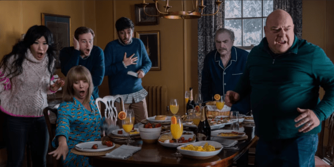 Brian Cox & Edie Falco in Bad Max Horror Comedy