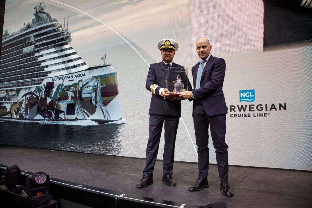 Norwegian takes delivery of first $850 million Prima Plus Class cruise ship