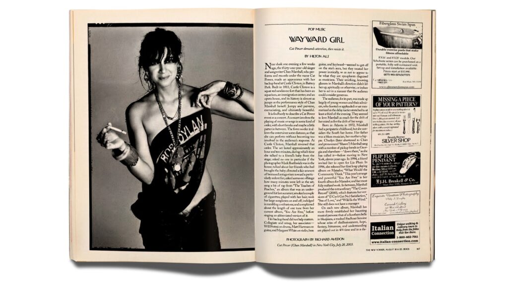 Carrie Brownstein on Richard Avedon’s Portrait of Cat Power