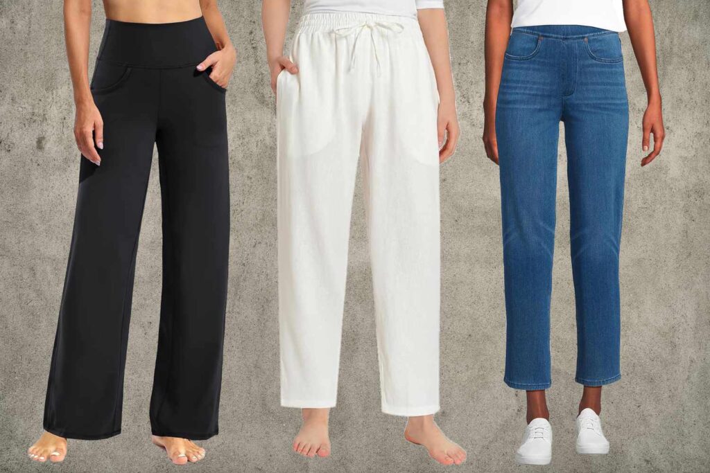11 Best Amazon Petite Travel Pants From $14