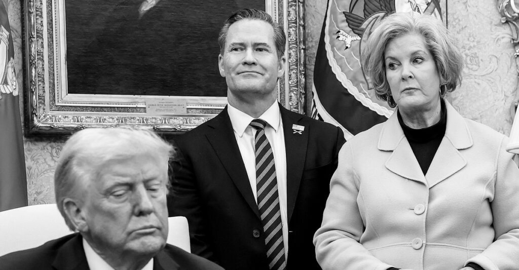 Mike Waltz Wasn’t MAGA Enough for Trump